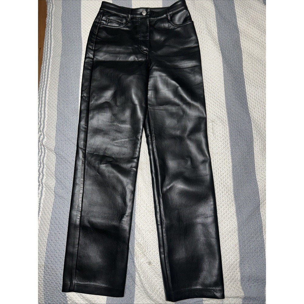 Wilfred Size 0 Pleather Pants‎